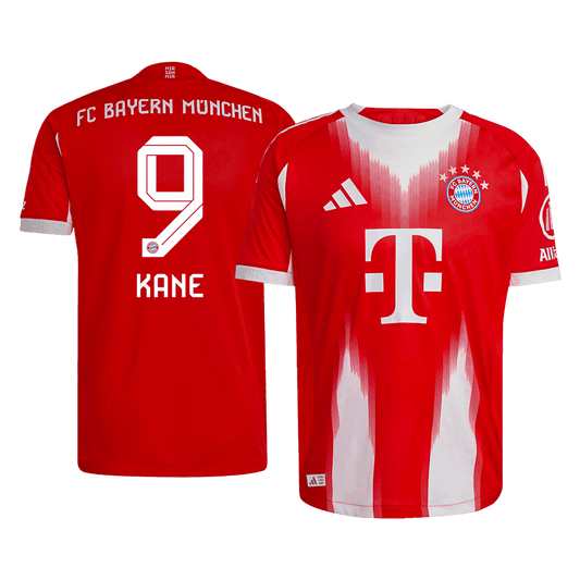 Męska Koszulka Domowa Bayern Monachium KANE #9 Wersja Piłkarska 2025/26 - Slim Fit - Topowe Koszulki Pilkarskie Sklep Internetowy