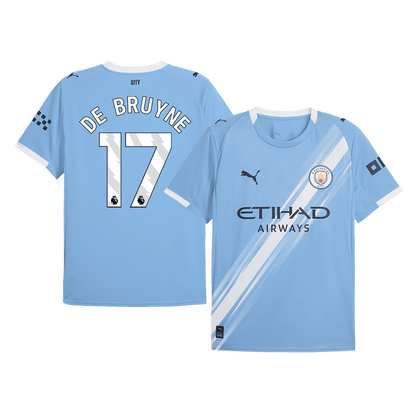 Męska Koszulka Domowa Manchester City DE BRUYNE #17 2025/26 - Topowe Koszulki Pilkarskie Sklep Internetowy