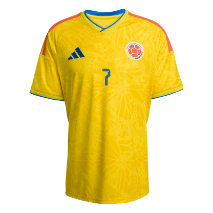 Męska koszulka Kolumbii domowa LUIS DíAZ #7 – Mundial 2026