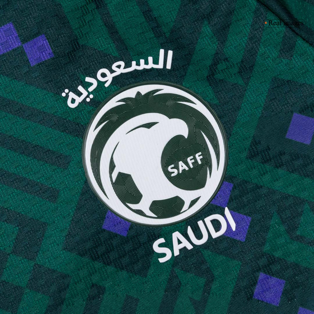 Męska koszulka Arabii Saudyjskiej domowa wersja zawodnicza – Mundial 2026