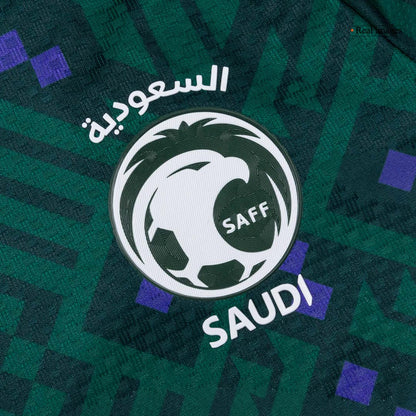 Męska koszulka Arabii Saudyjskiej domowa wersja zawodnicza – Mundial 2026
