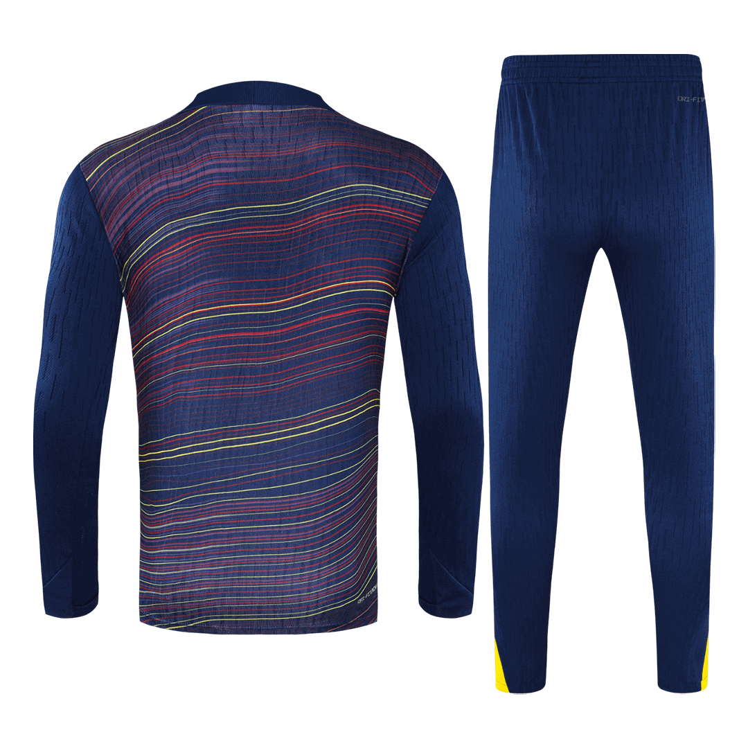 Juniorski Barcelona Bluza z zamkiem Komplet Dresowy 2025/26