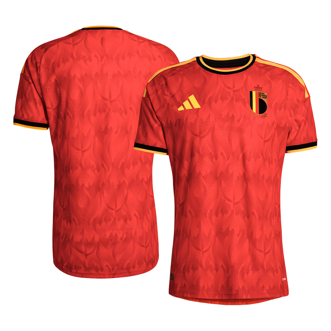 Męska koszulka Belgii domowa wersja zawodnicza – Mundial 2026