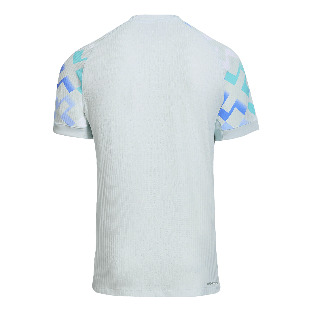 Męska Koszulka Wyjazdowa Inter Milan Wersja Piłkarska 2025/26 - Slim Fit