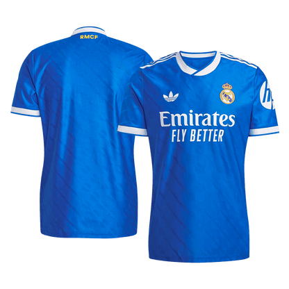 Męska Koszulka Trzecia Wyjazdowa Real Madrid Wersja Piłkarska 2025/26 - Slim Fit