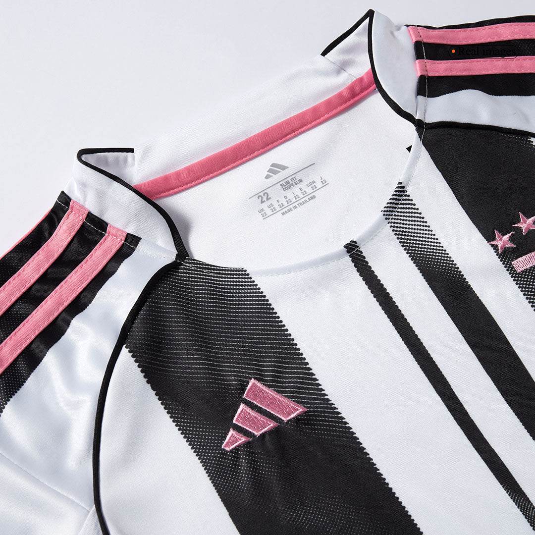 Dziecięcy Zestaw Domowy Juventus (Koszulka+Spodenki) 2025/26 - Topowe Koszulki Pilkarskie Sklep Internetowy
