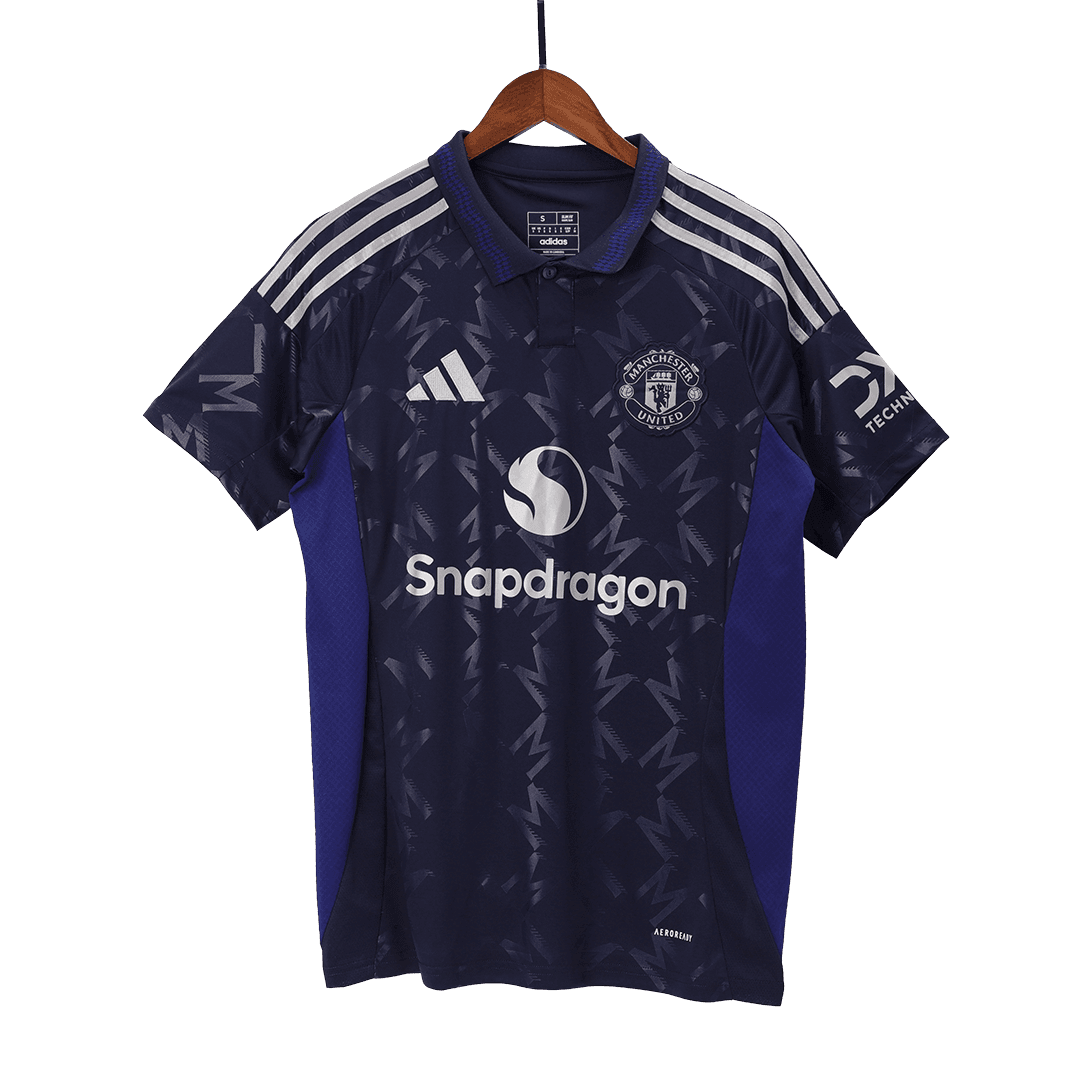 B.FERNANDES #8 Manchester United Wyjazdowa Koszulka Piłkarska 2024/25 - Topowe Koszulki Pilkarskie Sklep Internetowy