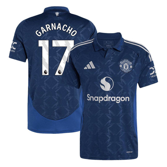 Męska koszulka wyjazdowa Manchester United GARNACHO #17 2024/25 - Topowe Koszulki Pilkarskie Sklep Internetowy