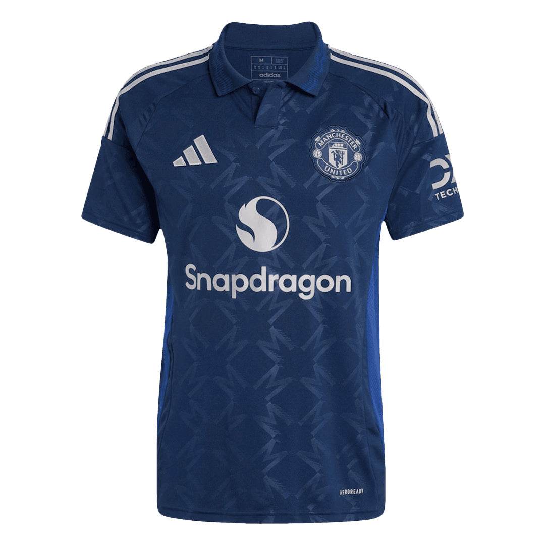 Męska koszulka wyjazdowa Manchester United 2024/25 - Topowe Koszulki Pilkarskie Sklep Internetowy