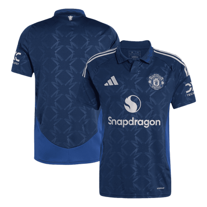 Męska koszulka wyjazdowa Manchester United 2024/25 - Topowe Koszulki Pilkarskie Sklep Internetowy