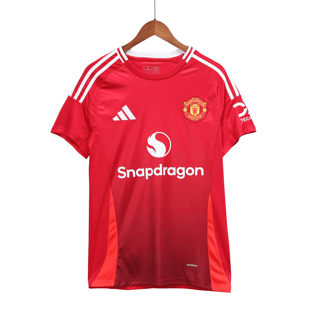 GARNACHO #17 Manchester United Koszulka domowa piłkarska 2024/25 - Topowe Koszulki Pilkarskie Sklep Internetowy