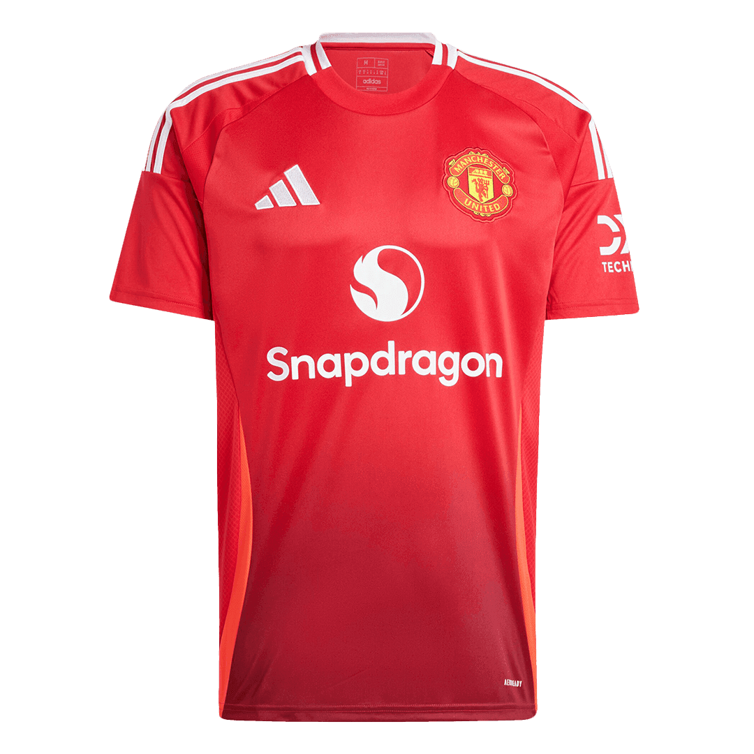 B.FERNANDES #8 Manchester United Koszulka domowa piłkarska 2024/25 - Topowe Koszulki Pilkarskie Sklep Internetowy