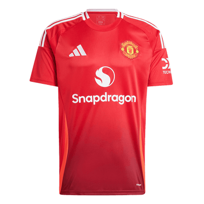 B.FERNANDES #8 Manchester United Koszulka domowa piłkarska 2024/25 - Topowe Koszulki Pilkarskie Sklep Internetowy