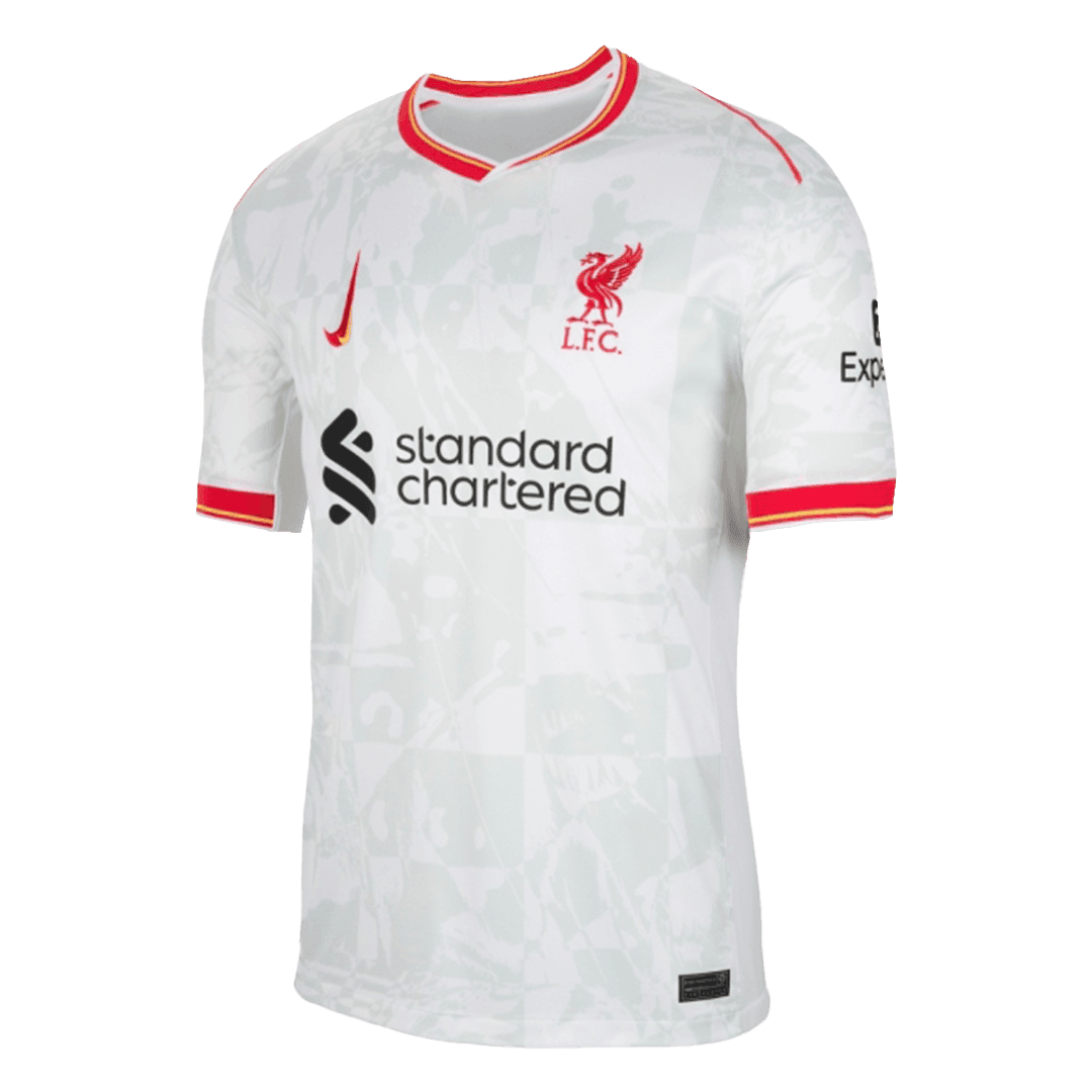 Liverpool Tanie Koszulki Piłkarskie Trzeci Wyjazd 2024/25 Koncepcja - Topowe Koszulki Pilkarskie Sklep Internetowy