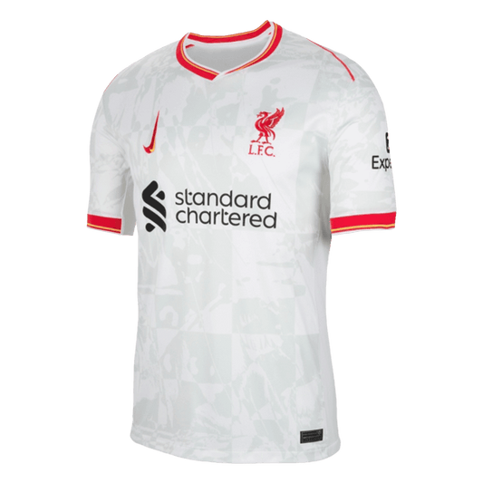 Liverpool Tanie Koszulki Piłkarskie Trzeci Wyjazd 2024/25 Koncepcja - Topowe Koszulki Pilkarskie Sklep Internetowy
