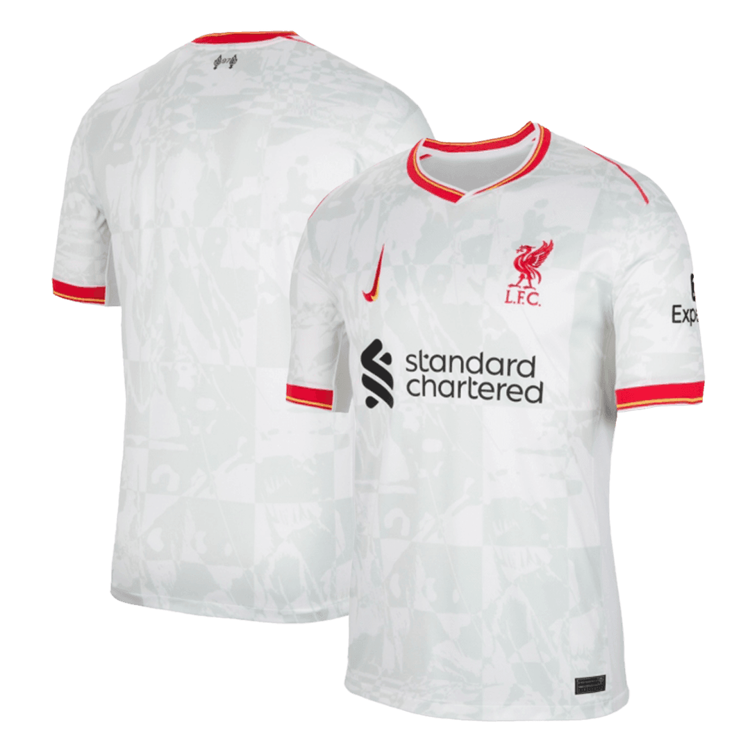 Liverpool Tanie Koszulki Piłkarskie Trzeci Wyjazd 2024/25 Koncepcja - Topowe Koszulki Pilkarskie Sklep Internetowy