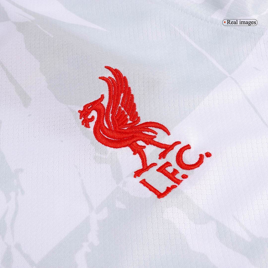 VIRGIL #4 Męska wyjazdowa koszulka piłkarska Liverpool 24/25 - UCL - Topowe Koszulki Pilkarskie Sklep Internetowy