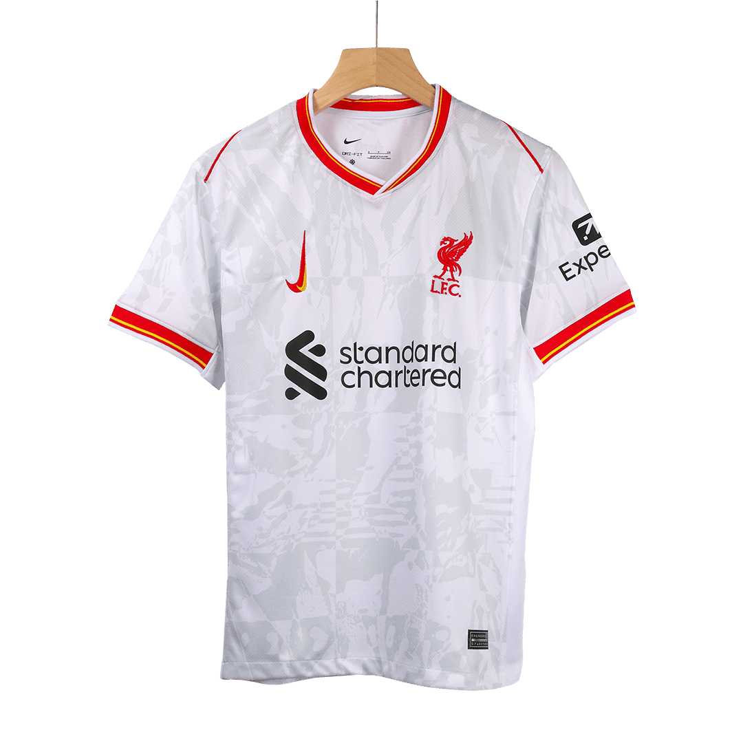Liverpool Tanie Koszulki Piłkarskie Trzeci Wyjazd 2024/25 Koncepcja - Topowe Koszulki Pilkarskie Sklep Internetowy