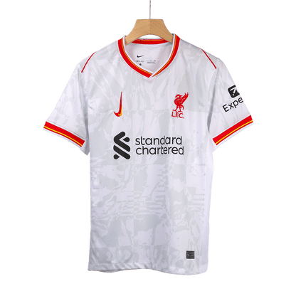 Liverpool Tanie Koszulki Piłkarskie Trzeci Wyjazd 2024/25 Koncepcja - Topowe Koszulki Pilkarskie Sklep Internetowy