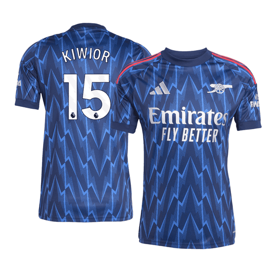 Męska Koszulka Wyjazdowa Arsenal KIWIOR #15 2025/26 - Topowe Koszulki Pilkarskie Sklep Internetowy