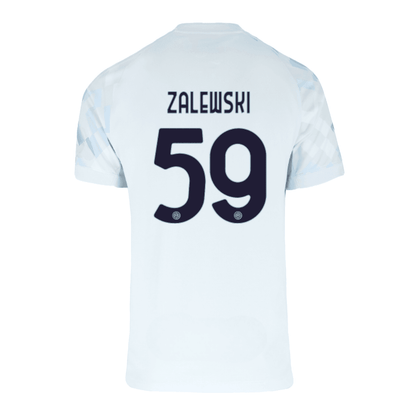 Męska Koszulka Wyjazdowa Inter Mediolan ZALEWSKI #59 2025/26 - Topowe Koszulki Pilkarskie Sklep Internetowy