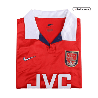 Męska Koszulka Retro Domowa Arsenal 1998/99 - Topowe Koszulki Pilkarskie Sklep Internetowy