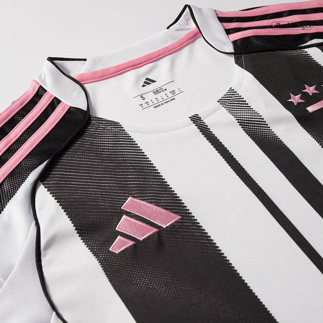 Męski Zestaw Domowy Juventus (Koszulka+Spodenki) 2025/26 - Topowe Koszulki Pilkarskie Sklep Internetowy