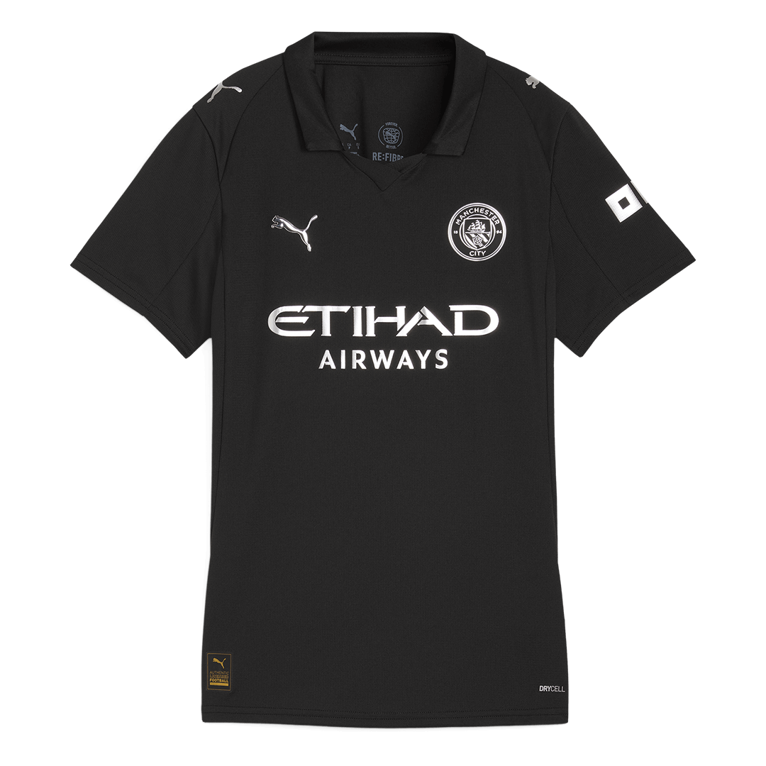 Damska Koszulka Wyjazdowa Manchester City 2025/26