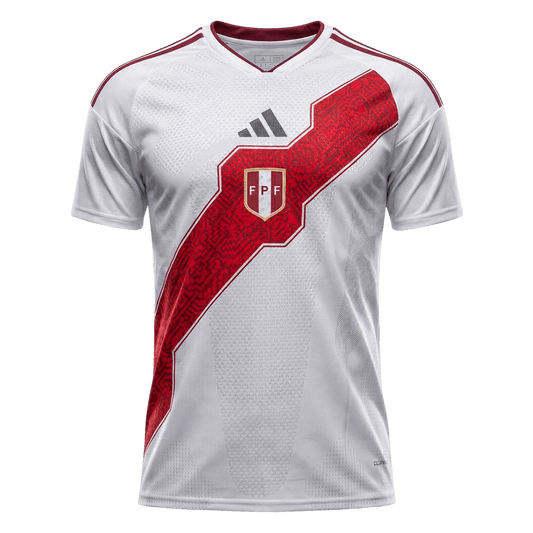 Męska koszulka Peru domowa wersja zawodnicza – Mundial 2026