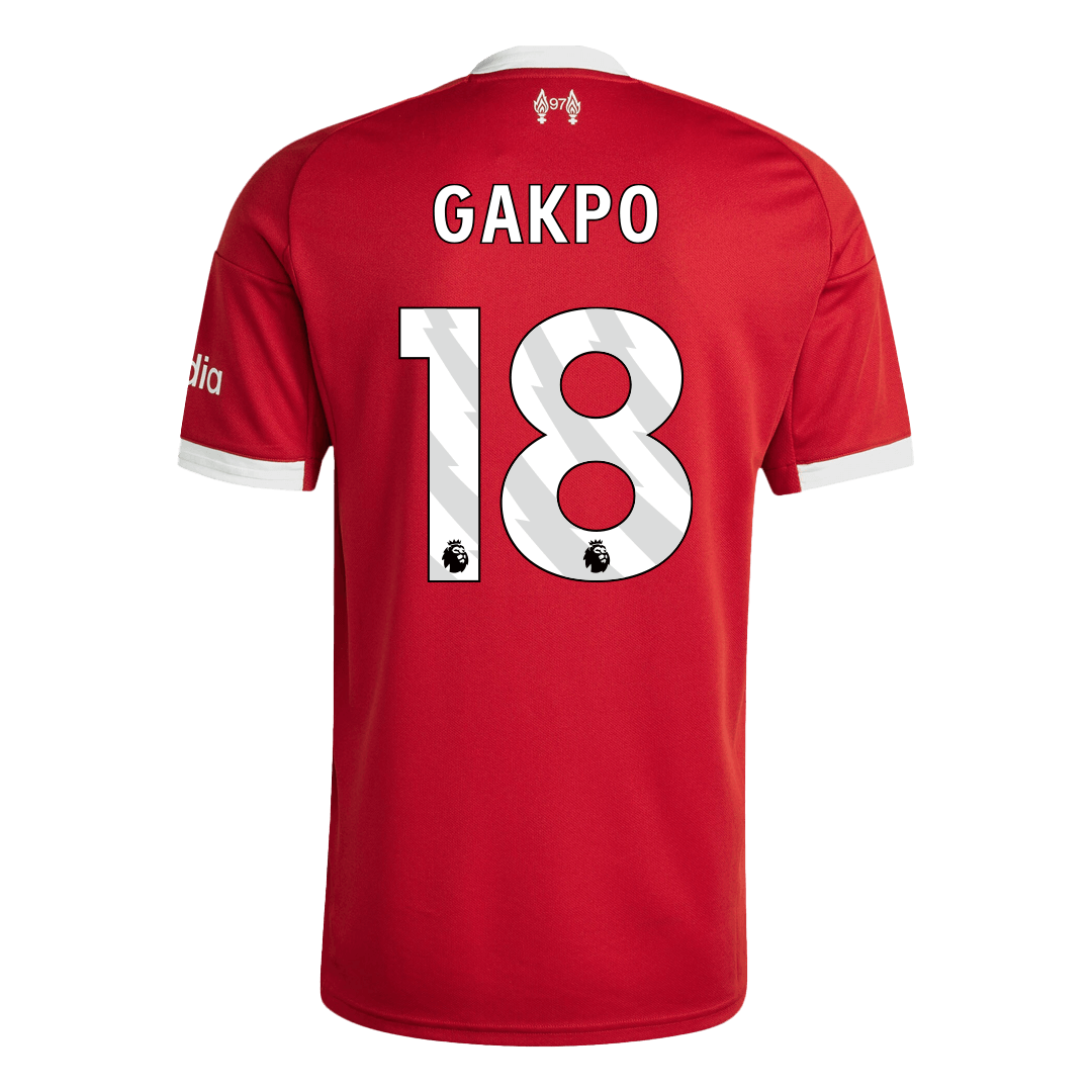 Męska Koszulka Domowa Liverpool GAKPO #18 2025/26
