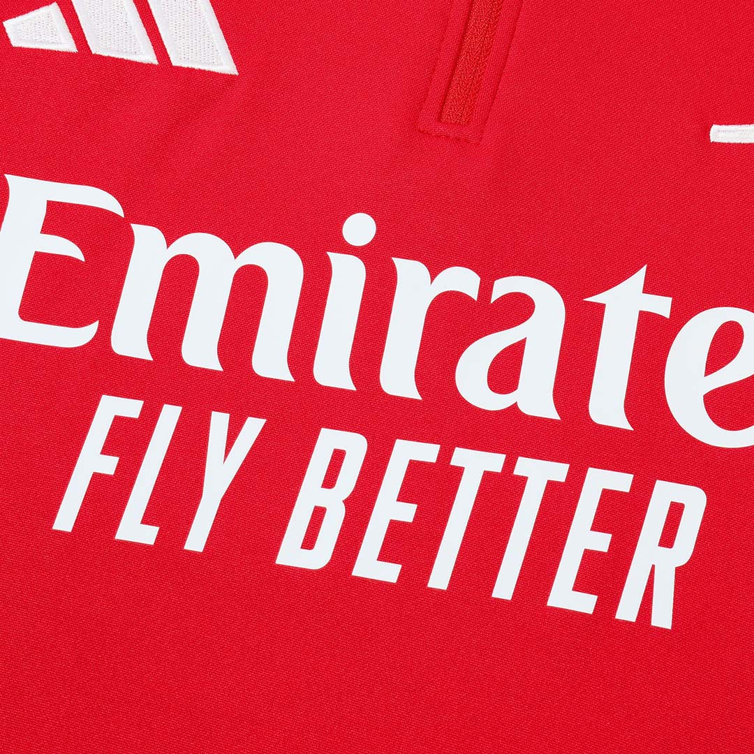 Juniorski Arsenal Bluza z zamkiem Komplet Dresowy 2025/26