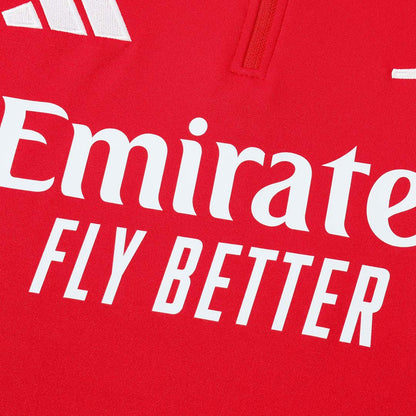 Juniorski Arsenal Bluza z zamkiem Komplet Dresowy 2025/26