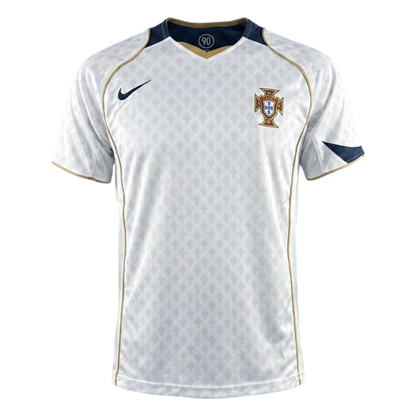 Męska Koszulka Retro Wyjazdowa Portugal 2004