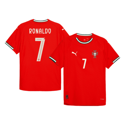 Męska Koszulka Domowa Portugalia RONALDO #7 Wersja Piłkarska 2025 - Topowe Koszulki Pilkarskie Sklep Internetowy