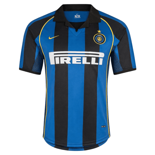 Męska Koszulka Retro Domowa Inter Milan 2001/02