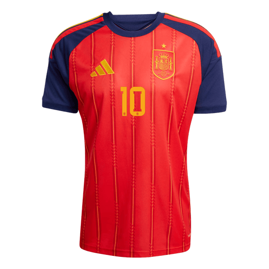 Męska koszulka Hiszpanii domowa OLMO #10 - Mundial 2026 [PREMIUM]