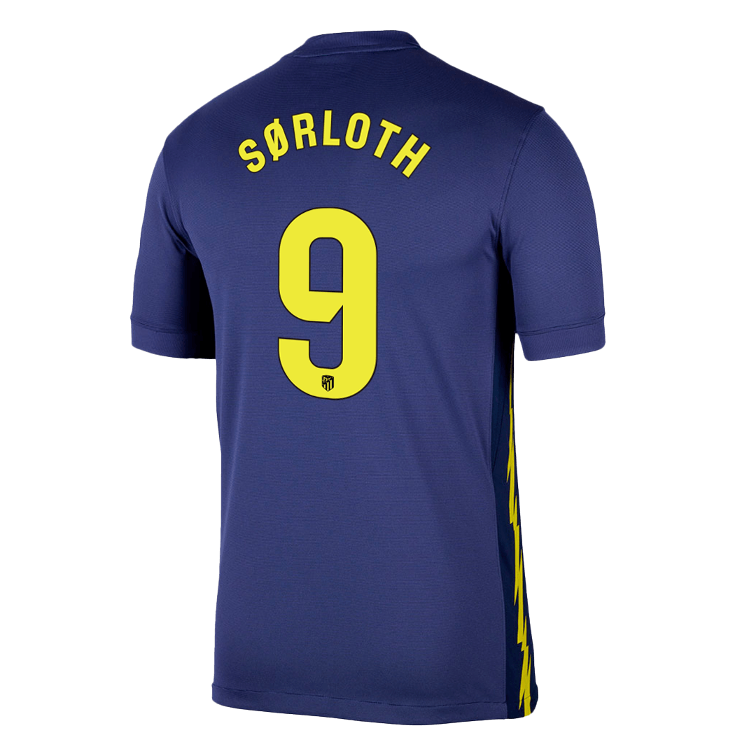 Męska Koszulka Wyjazdowa Atletico Madrid SØRLOTH #9 2025/26