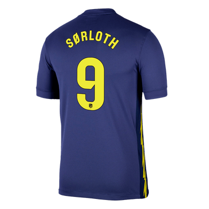 Męska Koszulka Wyjazdowa Atletico Madrid SØRLOTH #9 2025/26