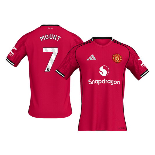 Męska Koszulka Domowa Manchester United MOUNT #7 2025/26 [PREMIUM]