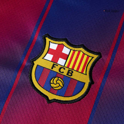 Dziecięcy Zestaw Domowa Barcelona (Koszulka + Spodenki + Skarpety) 2025/26 [PREMIUM]