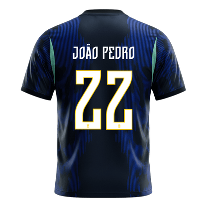 Męska koszulka Brazylii wyjazdowa JOÃO PEDRO #22 - Mundial 2026