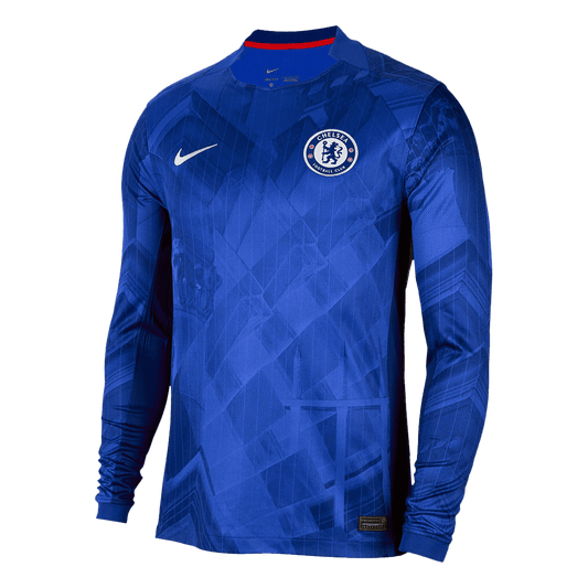 Męska Koszulka Domowa Chelsea Długi Rękaw 2025/26 - Topowe Koszulki Pilkarskie Sklep Internetowy