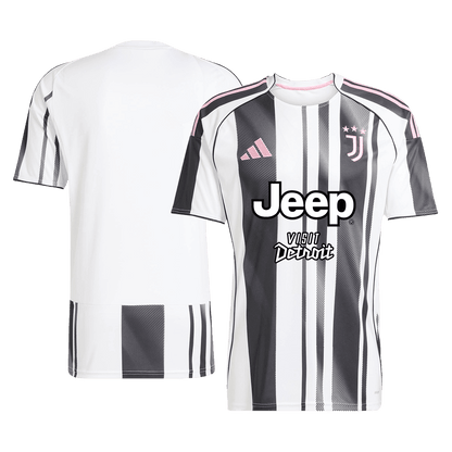 Męski Zestaw Domowy Juventus (Koszulka+Spodenki) 2025/26 - Topowe Koszulki Pilkarskie Sklep Internetowy