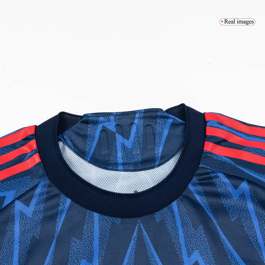 Męska Koszulka Wyjazdowa Arsenal ØDEGAARD #8 Wersja Piłkarska 2025/26 - Slim Fit