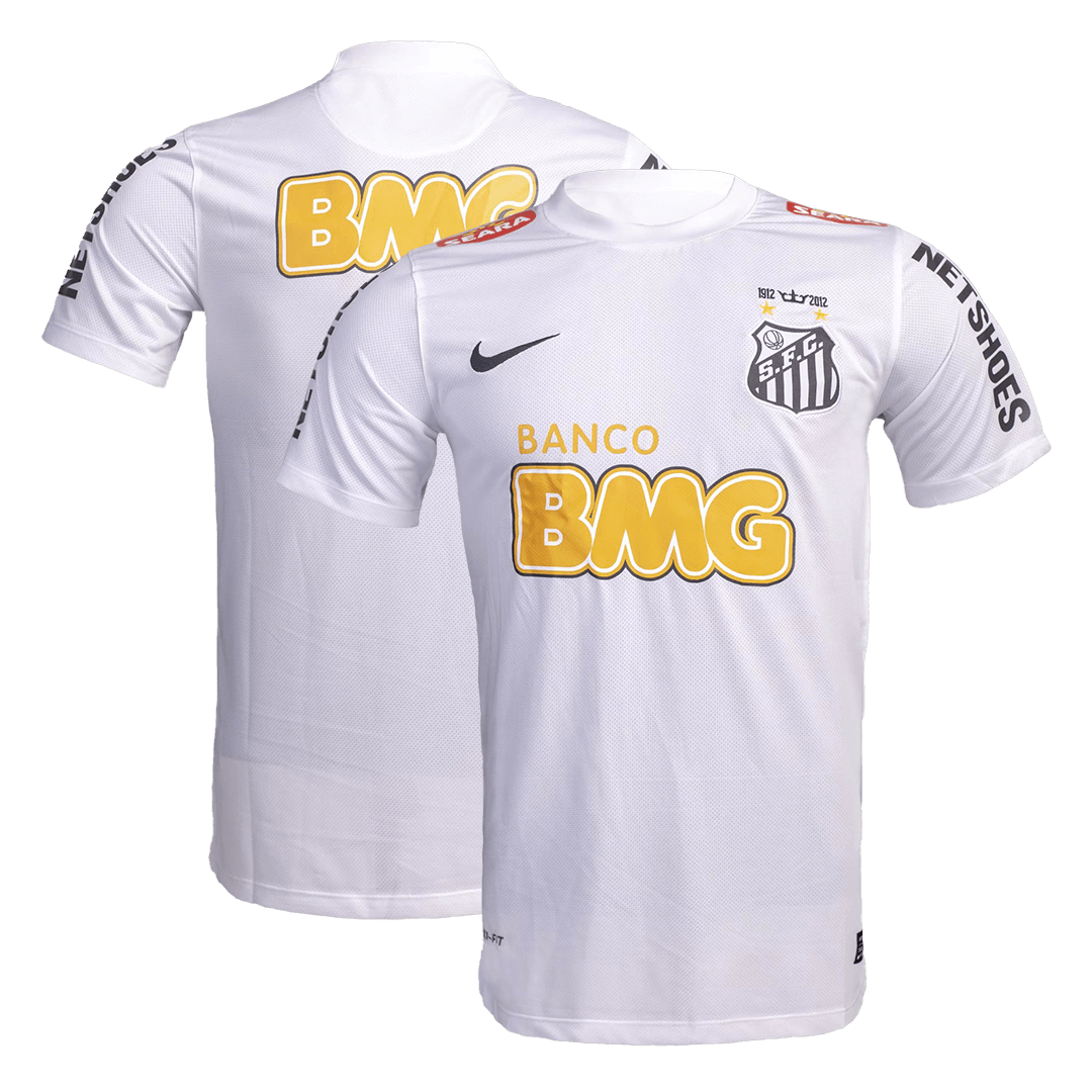 Męska Koszulka Retro Domowa Santos FC 2012 - Topowe Koszulki Pilkarskie Sklep Internetowy