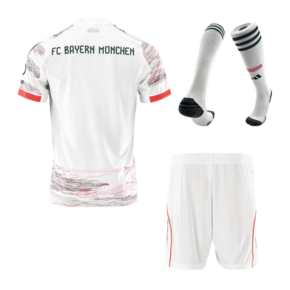 Męski Zestaw Wyjazdowa Bayern Munich (Koszulka + Spodenki + Skarpety) 2025/26