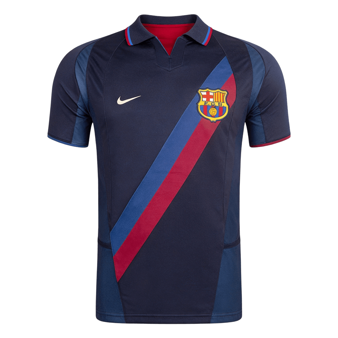 Męska Koszulka Retro Trzecia Barcelona 2002/03