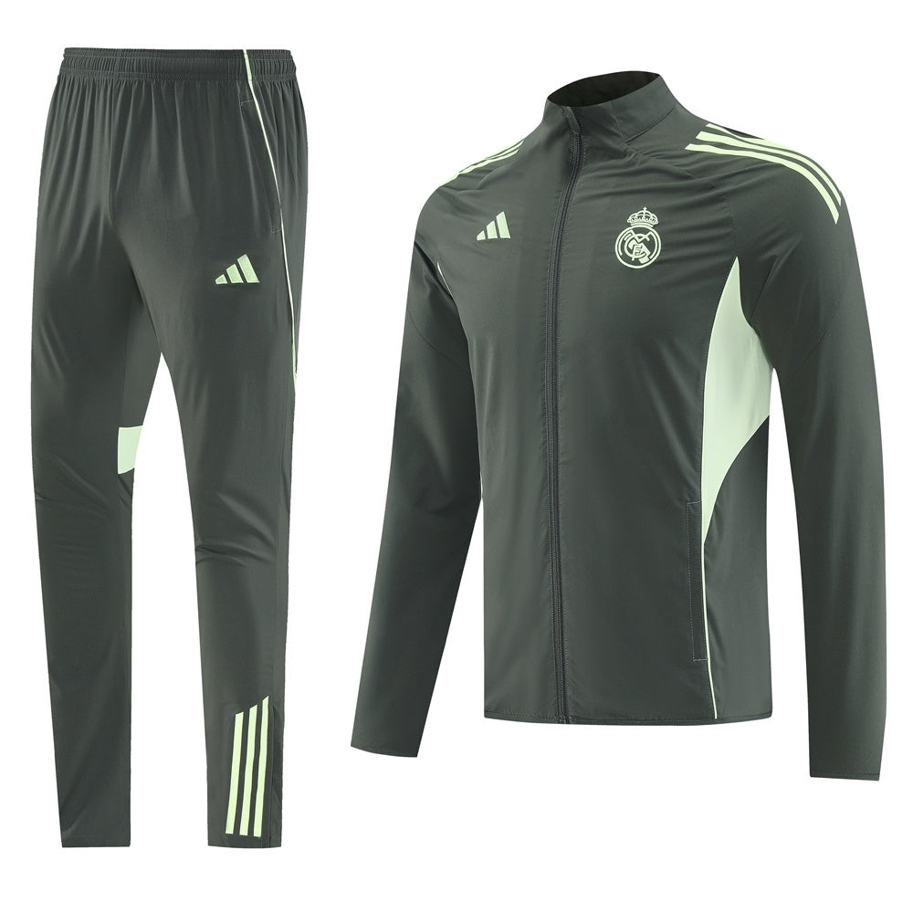 Męski Zestaw Treningowy Real Madrid (Kurtka+Spodnie) 2025/26