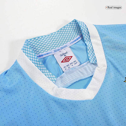 Męska Koszulka Retro Domowa Manchester City 2011/12 - Topowe Koszulki Pilkarskie Sklep Internetowy