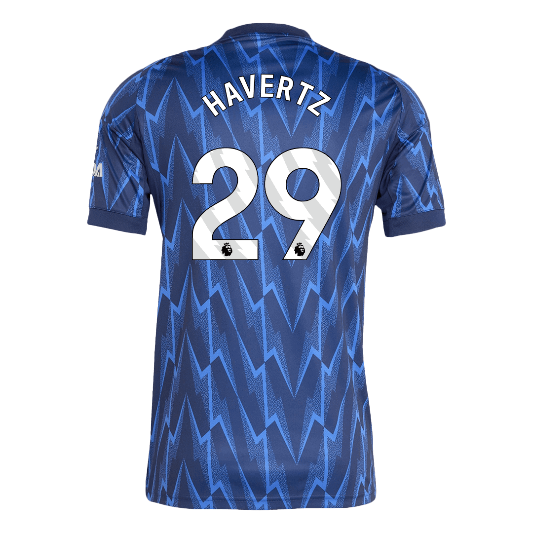 Męska Koszulka Wyjazdowa Arsenal HAVERTZ #29 2025/26